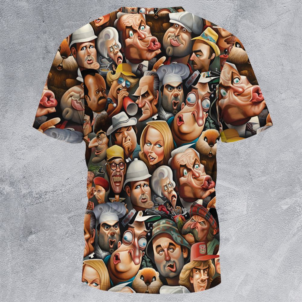 All-Over Print Unisex T-Shirt - WXM1LWJS -  - 4