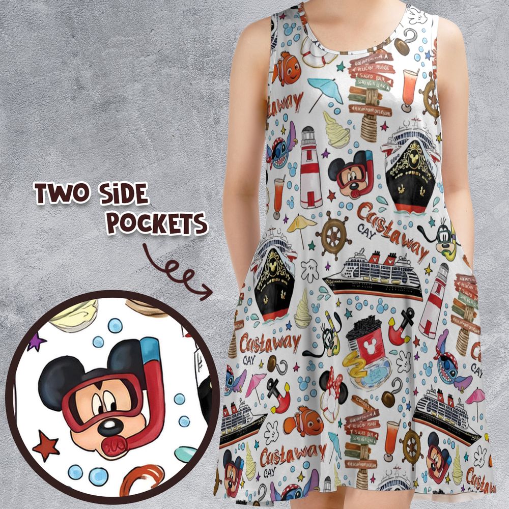 Sleeveless Dress - 4G17NM7R -  - 1