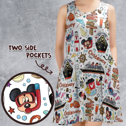 Sleeveless Dress - 4G17NM7R -  - 1