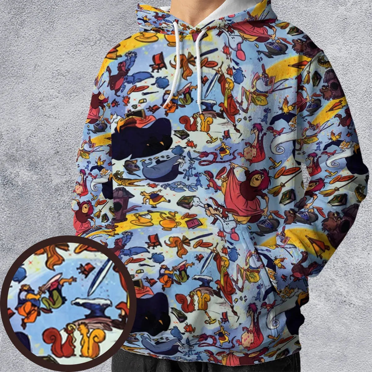 Full Print Hoodie - WFT23JFB