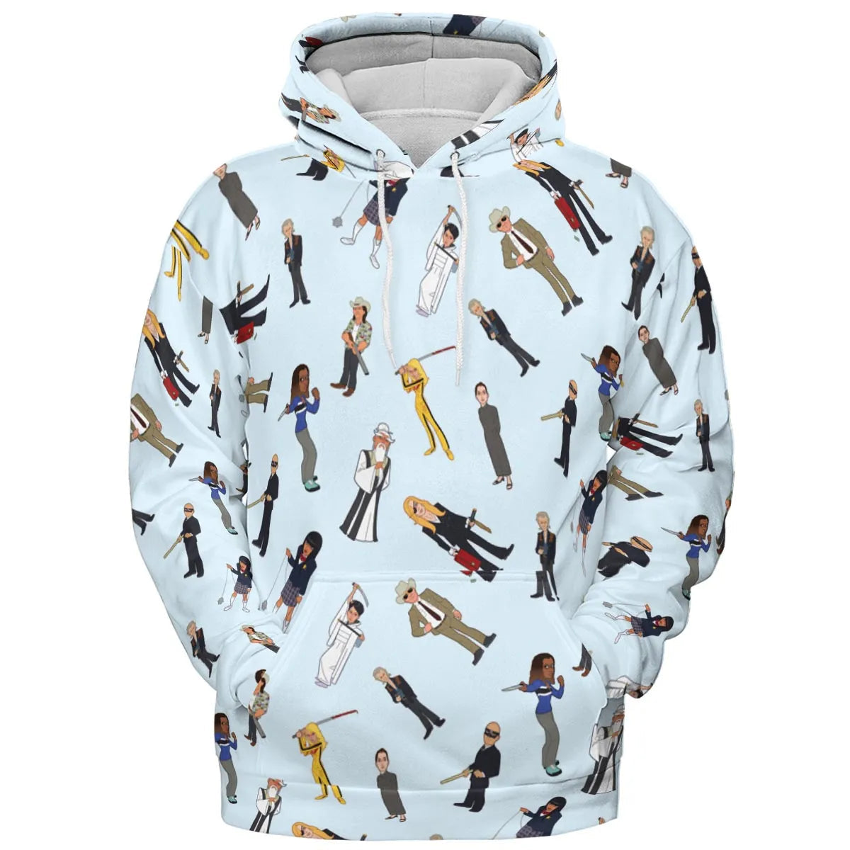 Full Print Hoodie - YLHWGRMN