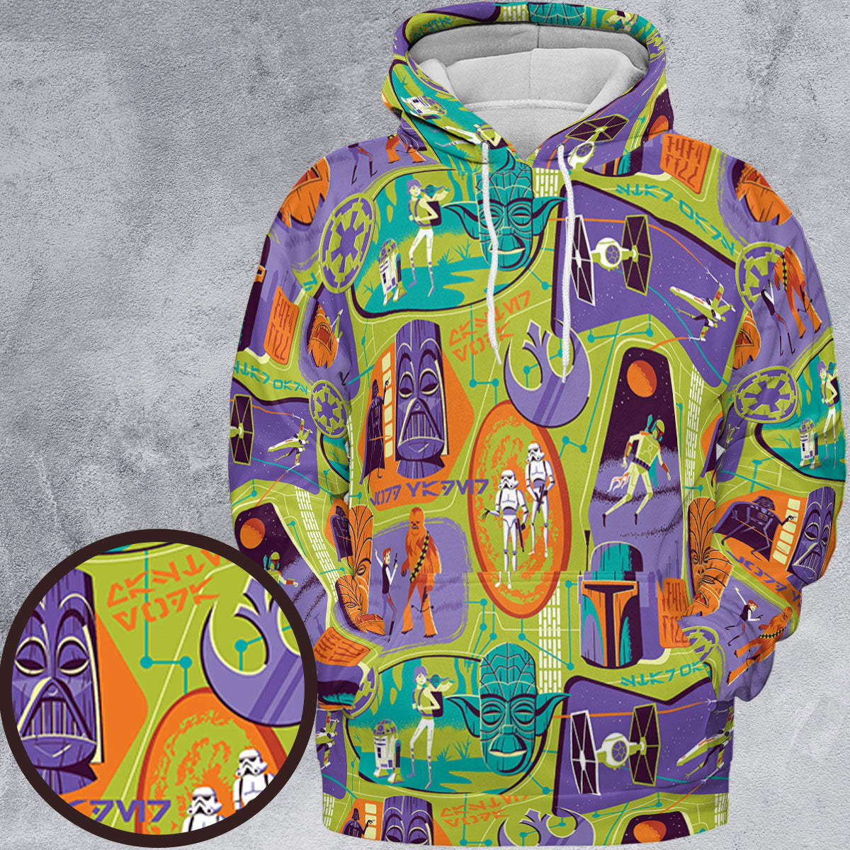 Full Print Hoodie - 1PT9MG9R