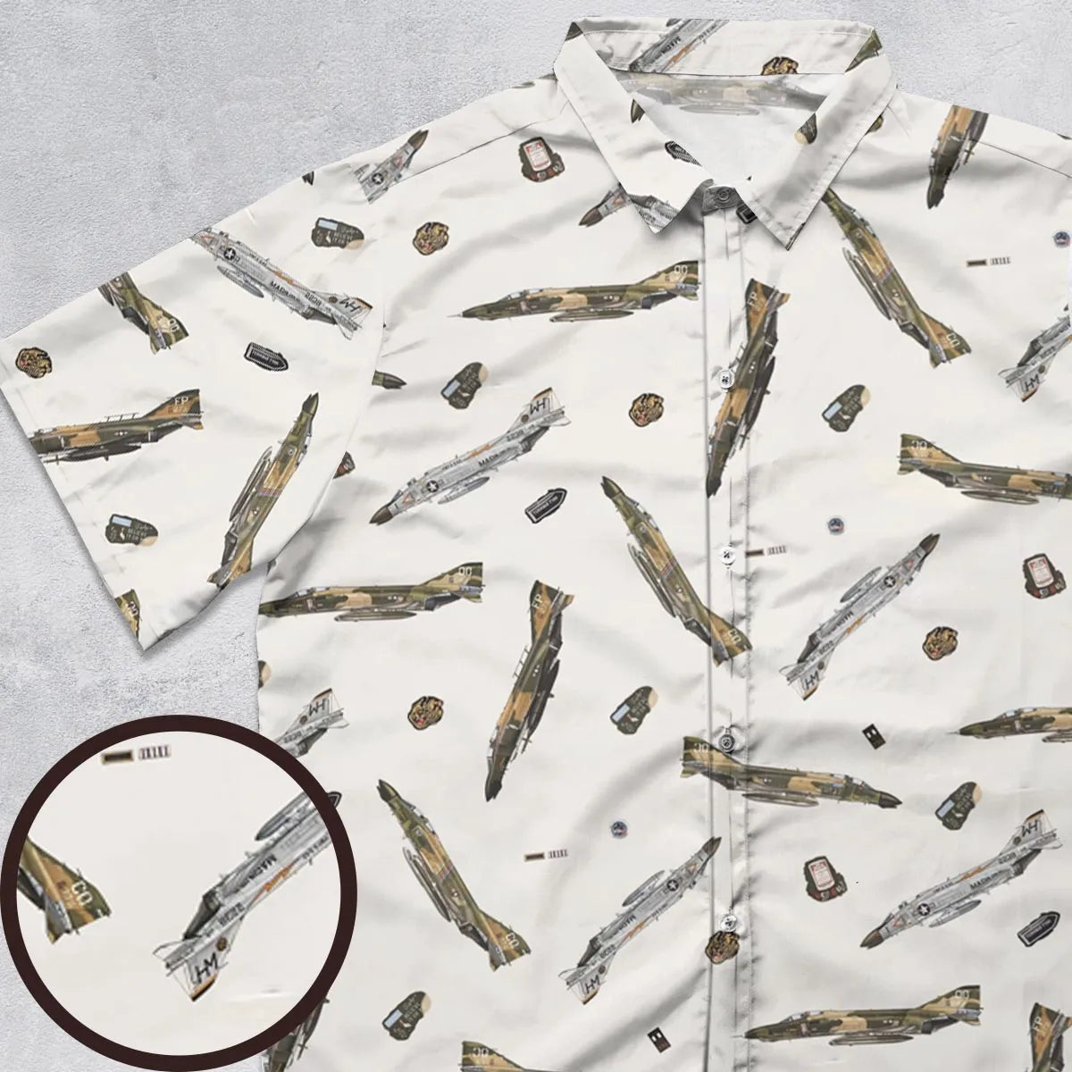 Short Sleeve Button Shirt - U14C2AXK