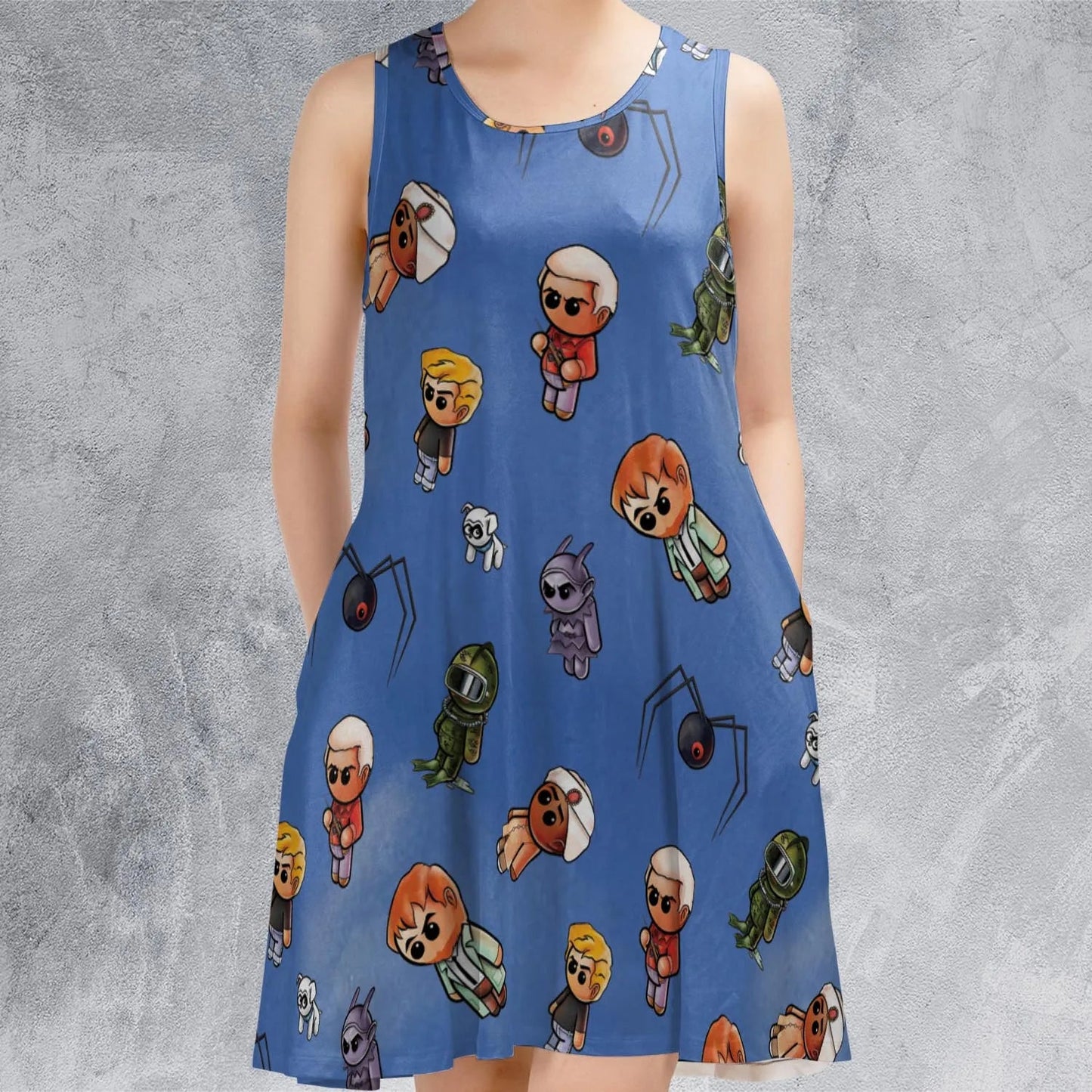 Casual Sleeveless Dress - GDBYPY25
