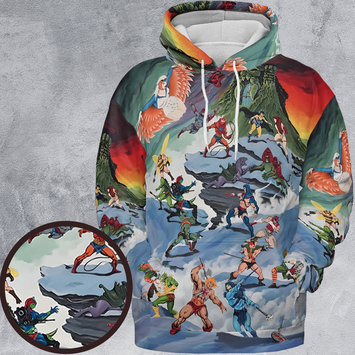 Full Print Hoodie - YFMB8LPF