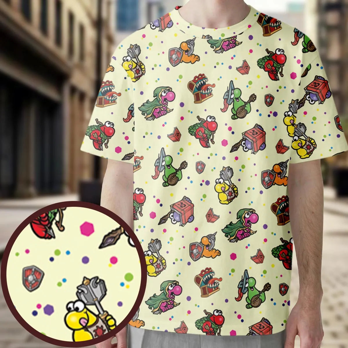 Full Print T-Shirt - 3EJUM8AP