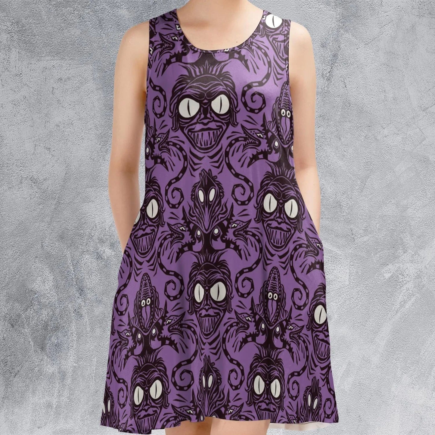 Casual Sleeveless Dress - YNT6PAYC