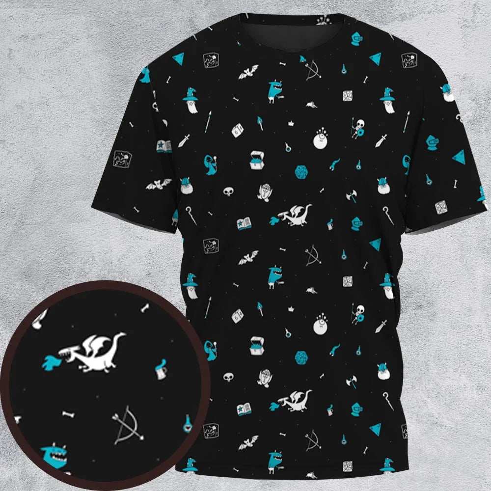 Full Print T-Shirt - DJ9H6YCS