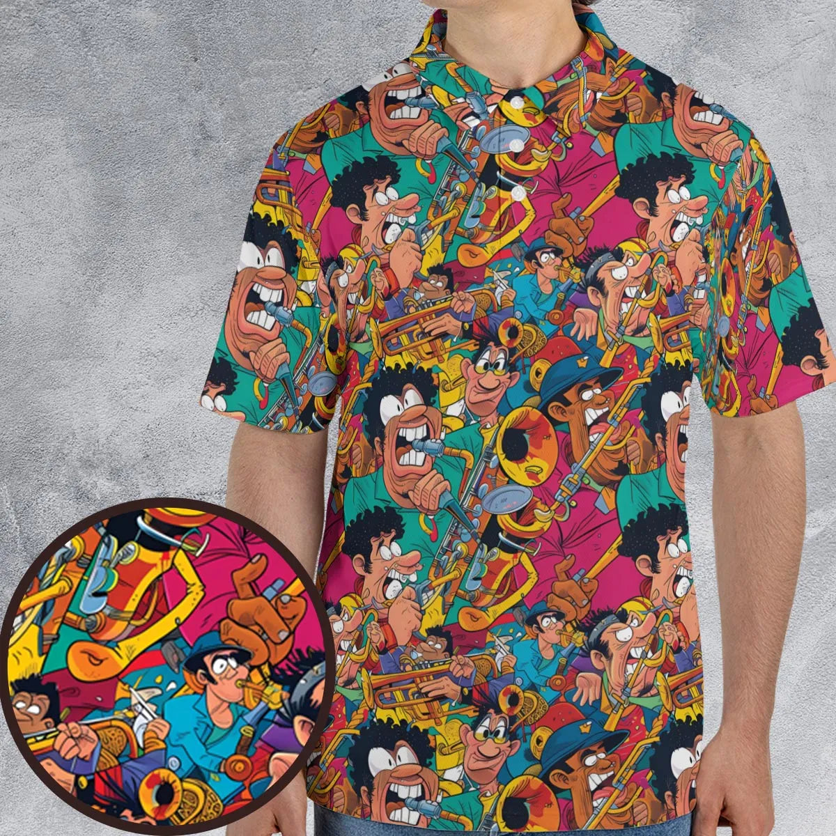 Unisex Polo Shirt - HFBZ8VY6