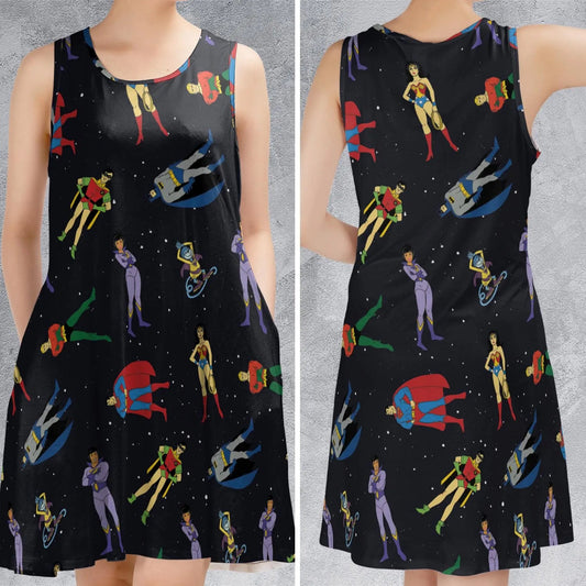 Casual Sleeveless Dress - BZ713KSV