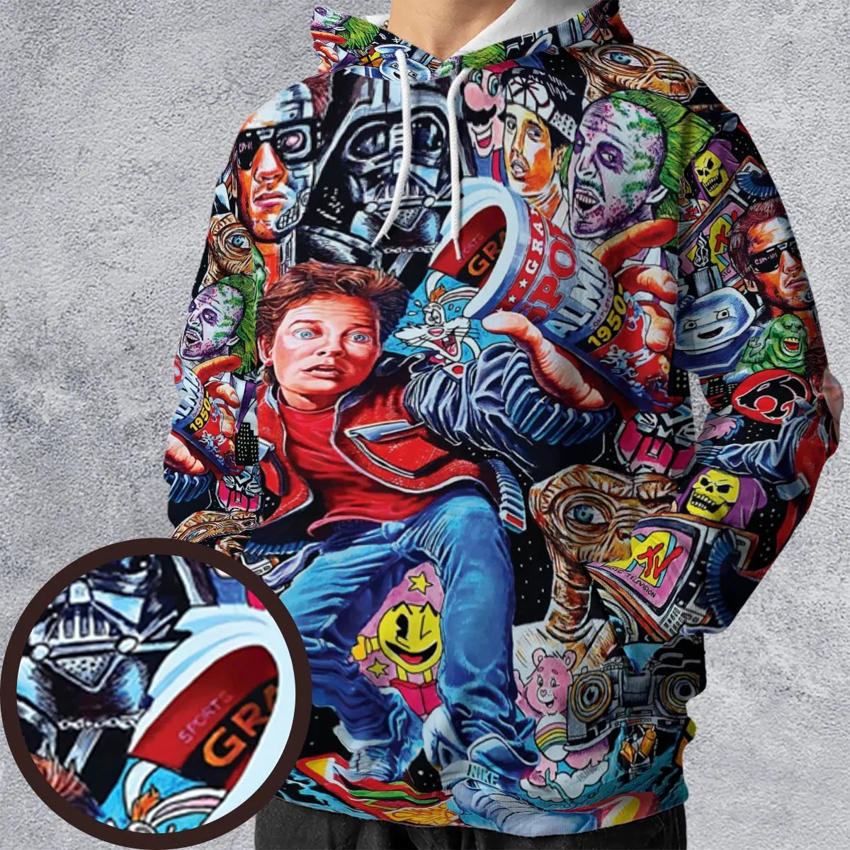 Full Print Hoodie - BW4PGHHL