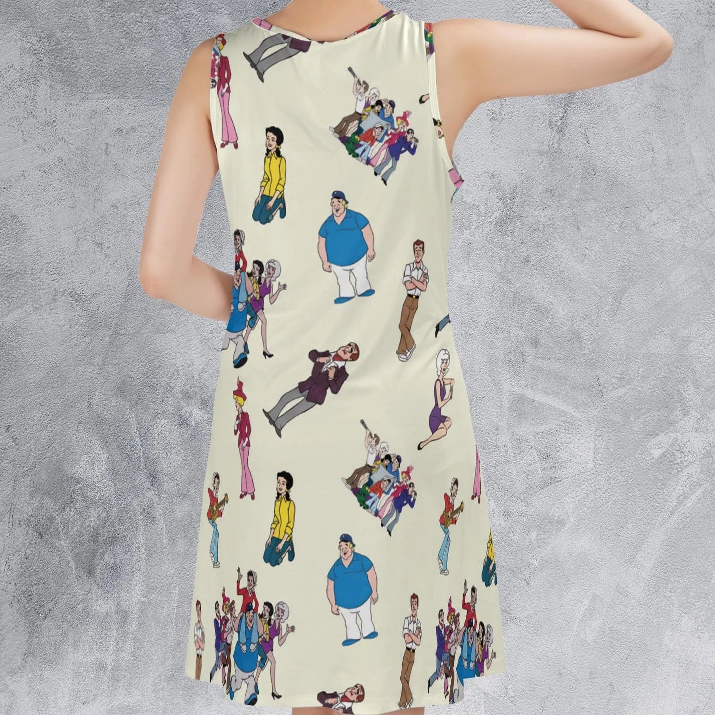 Casual Sleeveless Dress - CGL57X2Y
