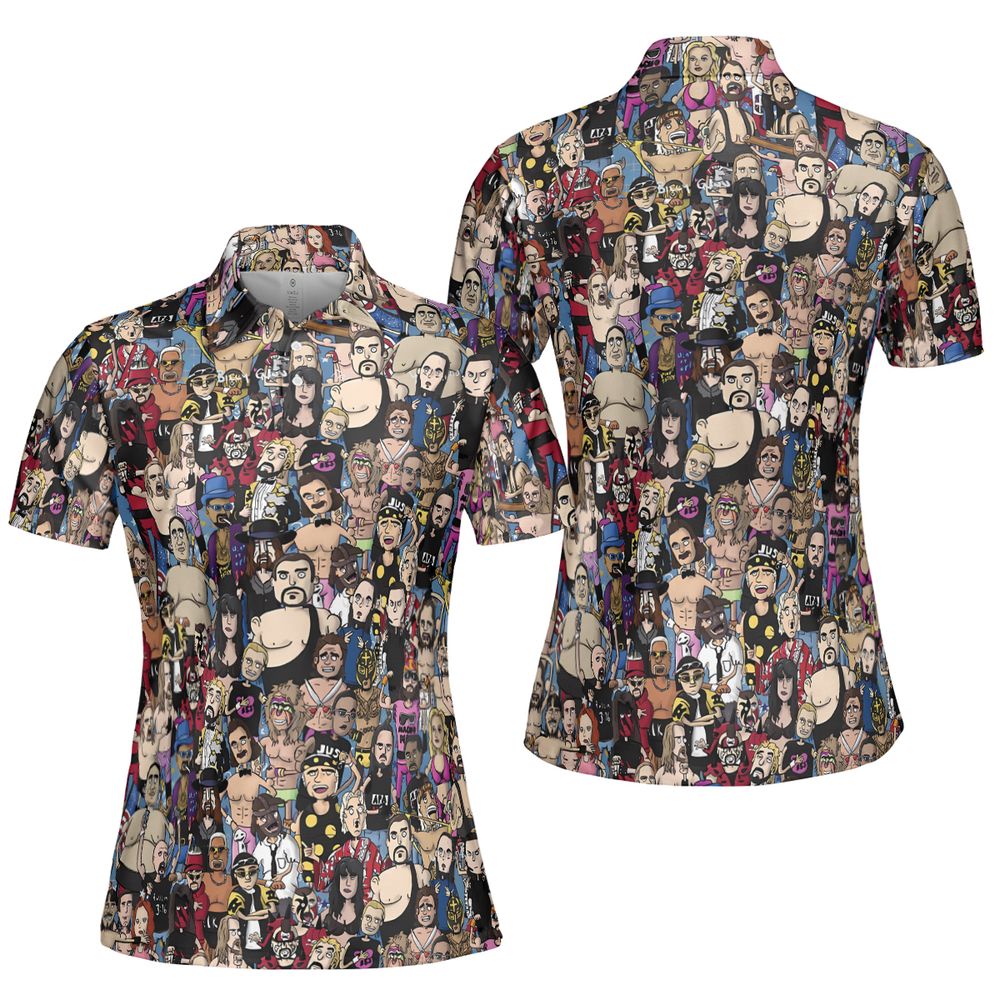 AOP Men/Women Polo Shirt - 1CS37SFX -  - 5