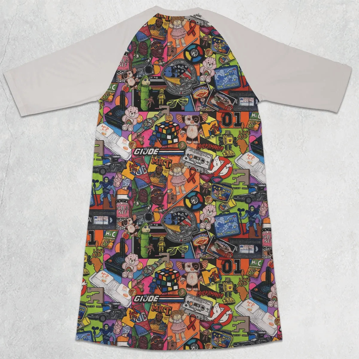 3/4 Sleeve Raglan Dress - F3HTXGCS