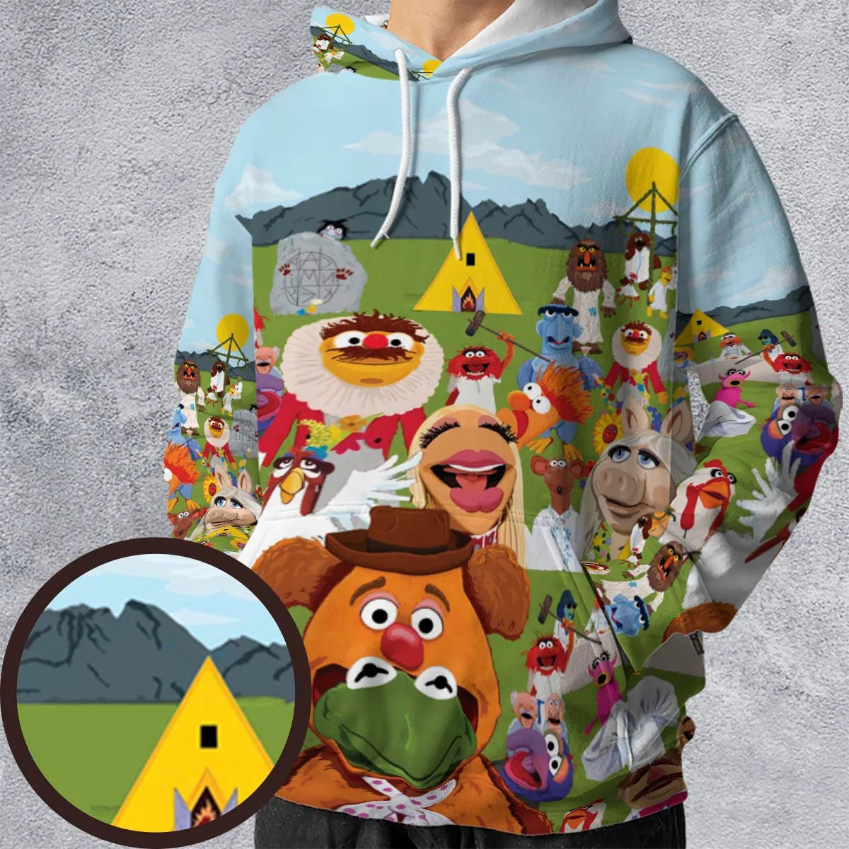 Full Print Hoodie - CWMUM14M