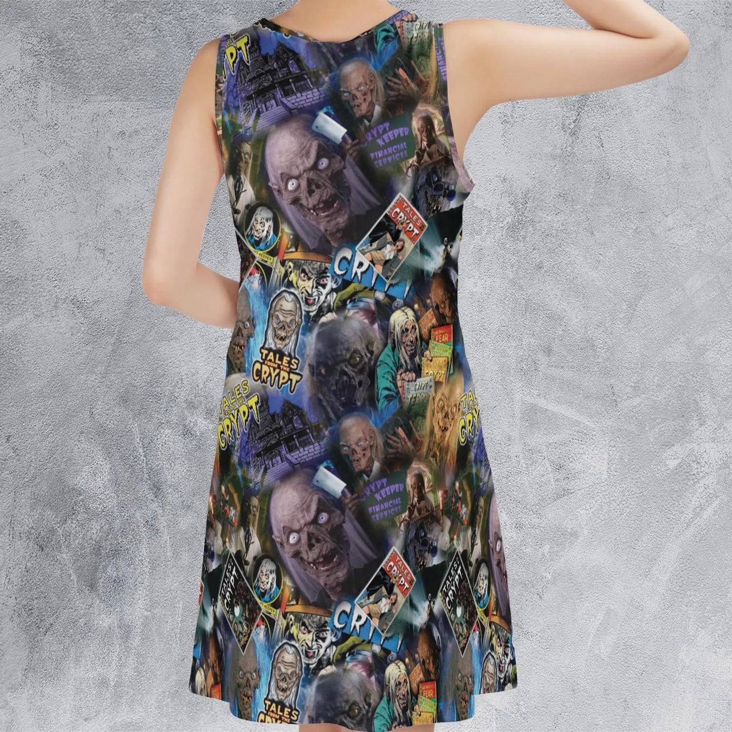 Casual Sleeveless Dress - DT44KCCV