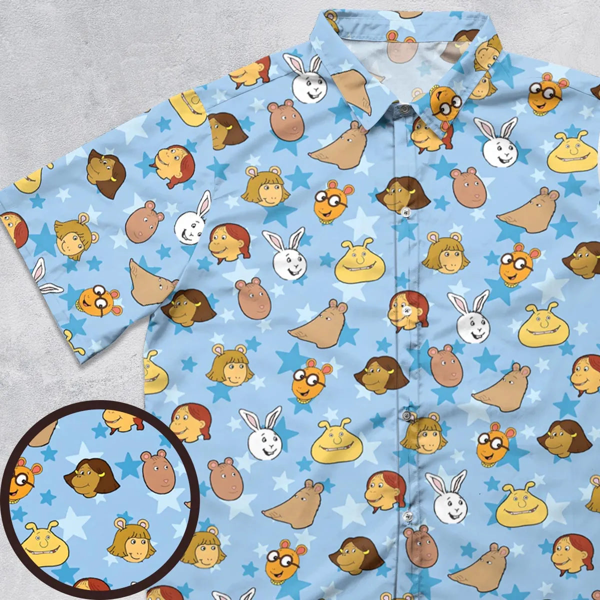 Short Sleeve Button Shirt - D1MFA2N4