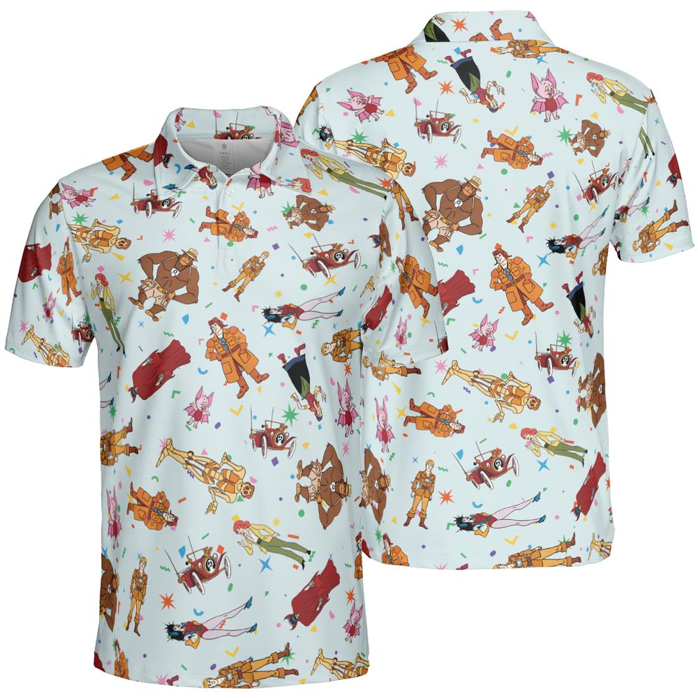 AOP Men/Women Polo Shirt - PACDS5AC -  - 2