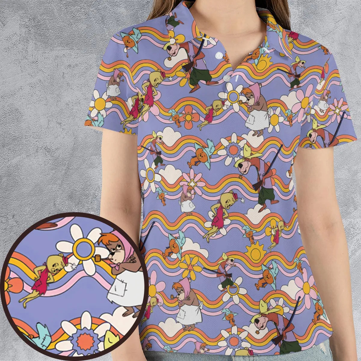 Unisex Polo Shirt - YEGJ94BL