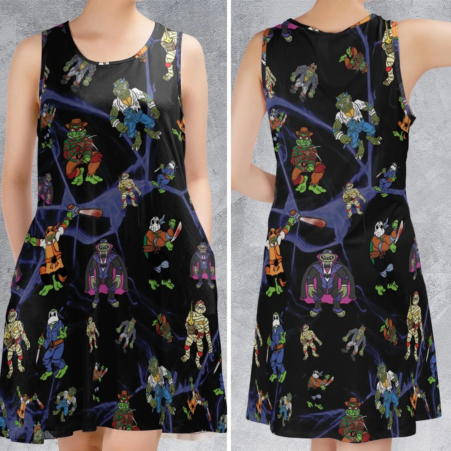 Casual Sleeveless Dress - NFCUSS6S