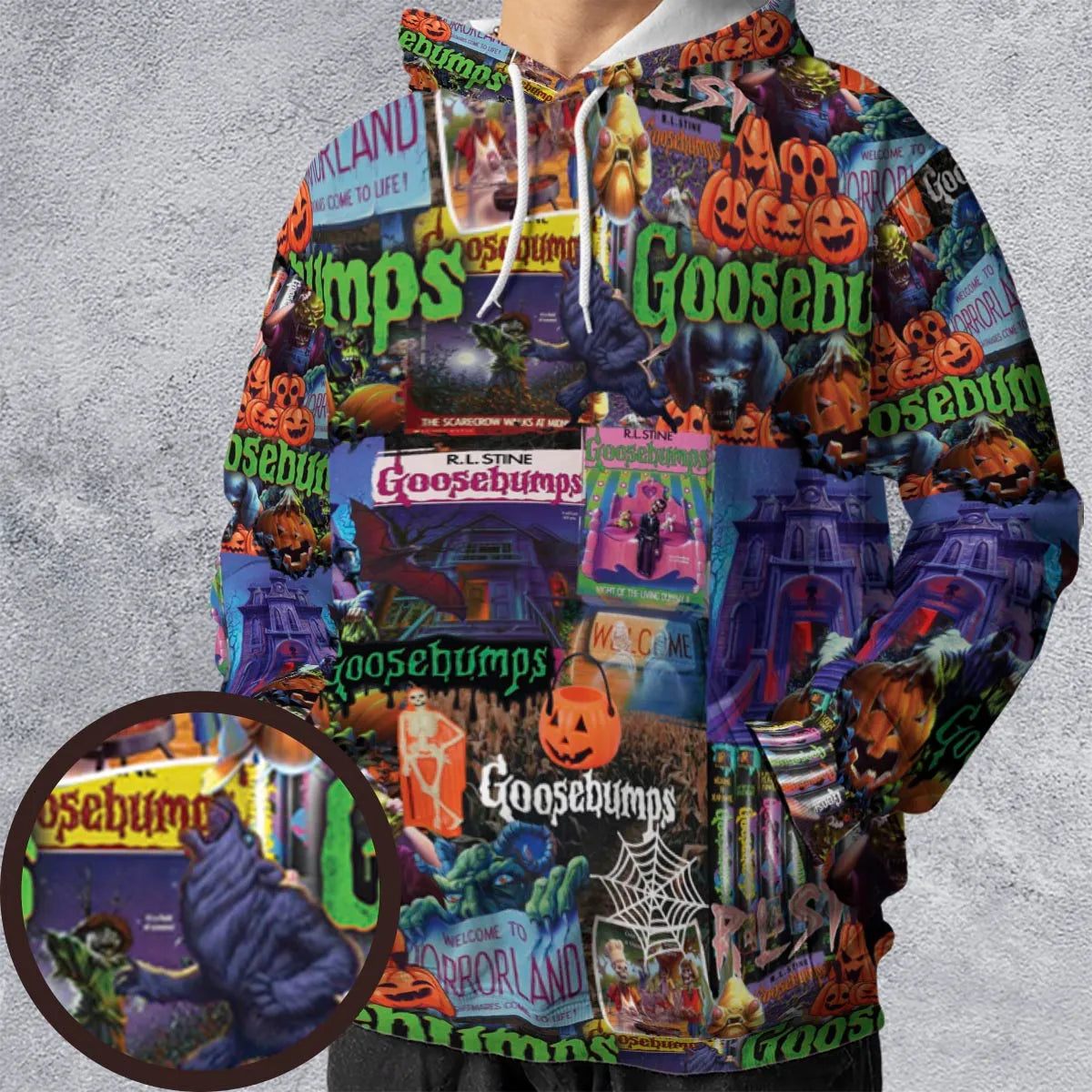 Full Print Hoodie - QSF65WU2
