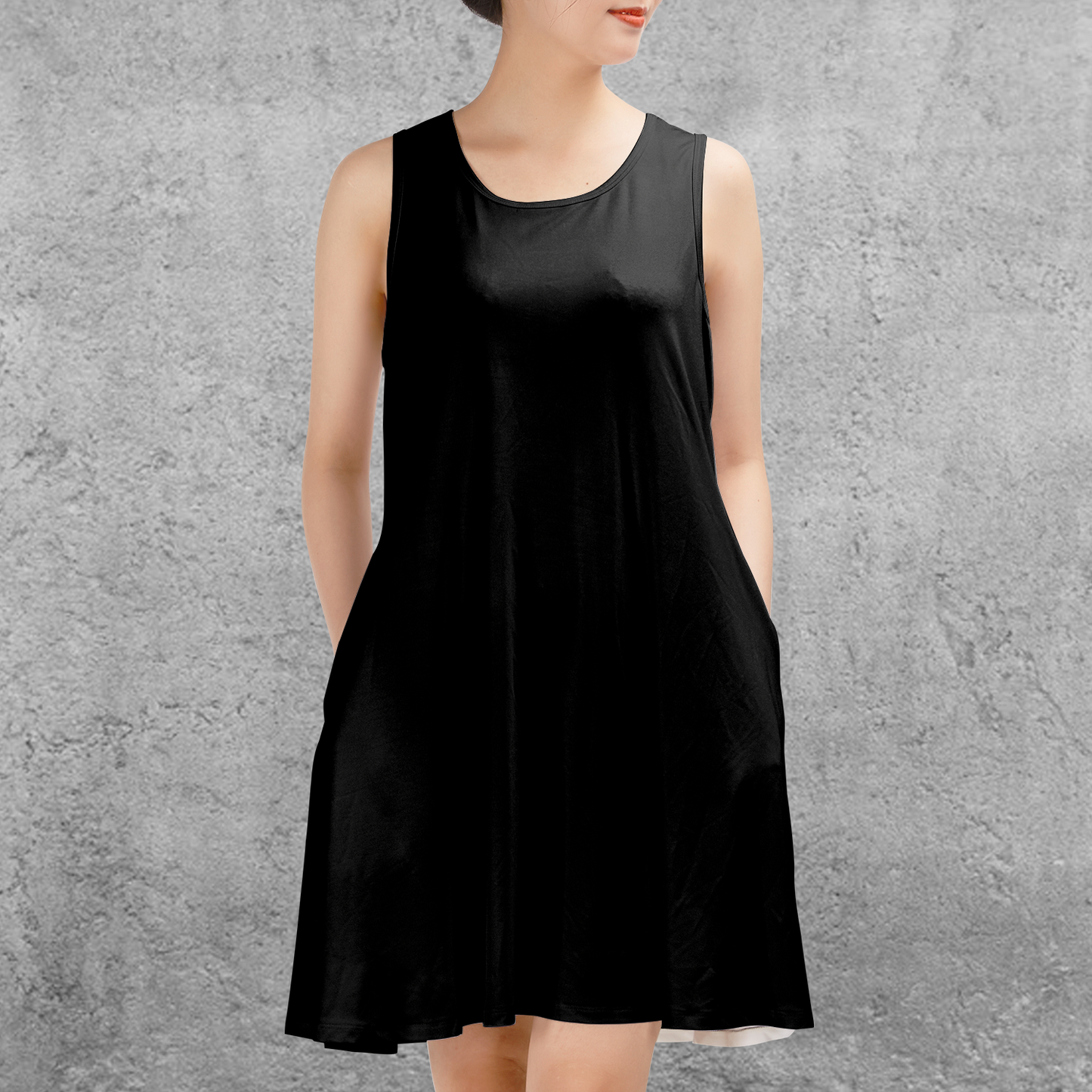 Casual Sleeveless Dress - VPVBSAPE
