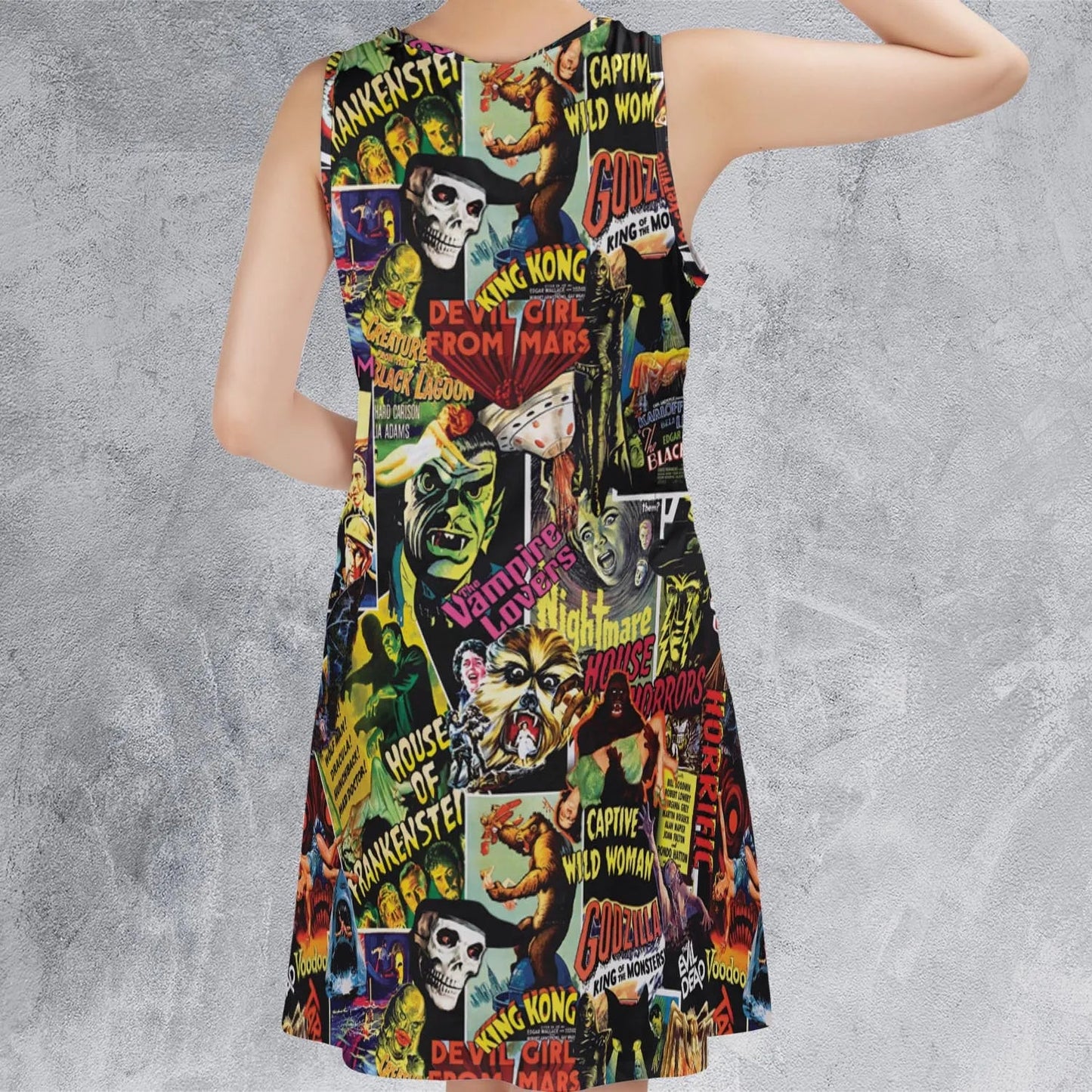 Casual Sleeveless Dress - NGF9JE1Y