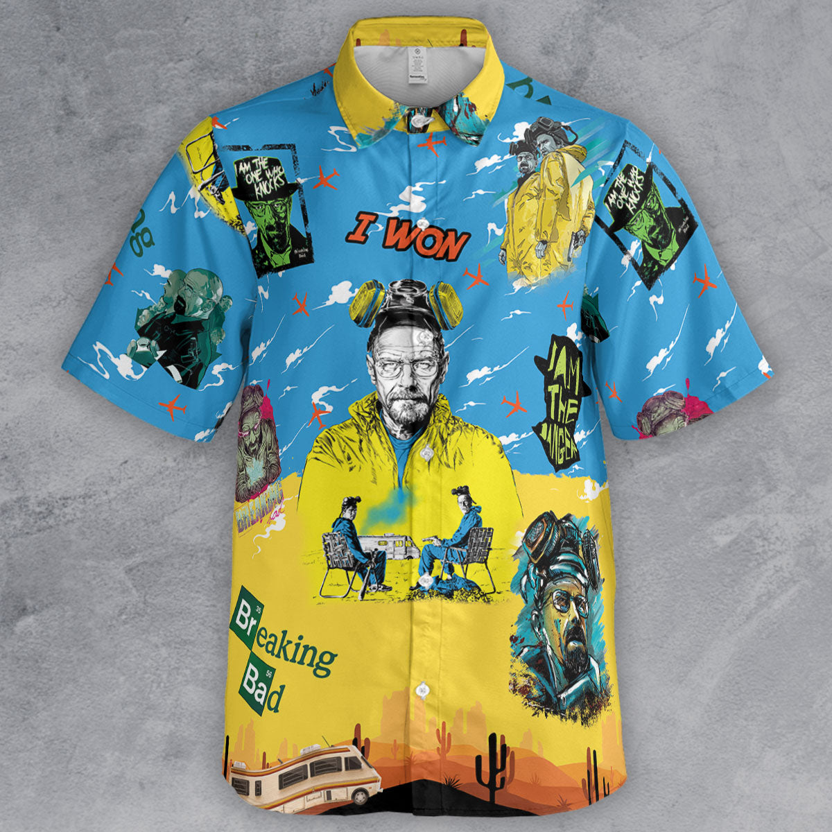 Short Sleeve Button Shirt - 1D9G49DP