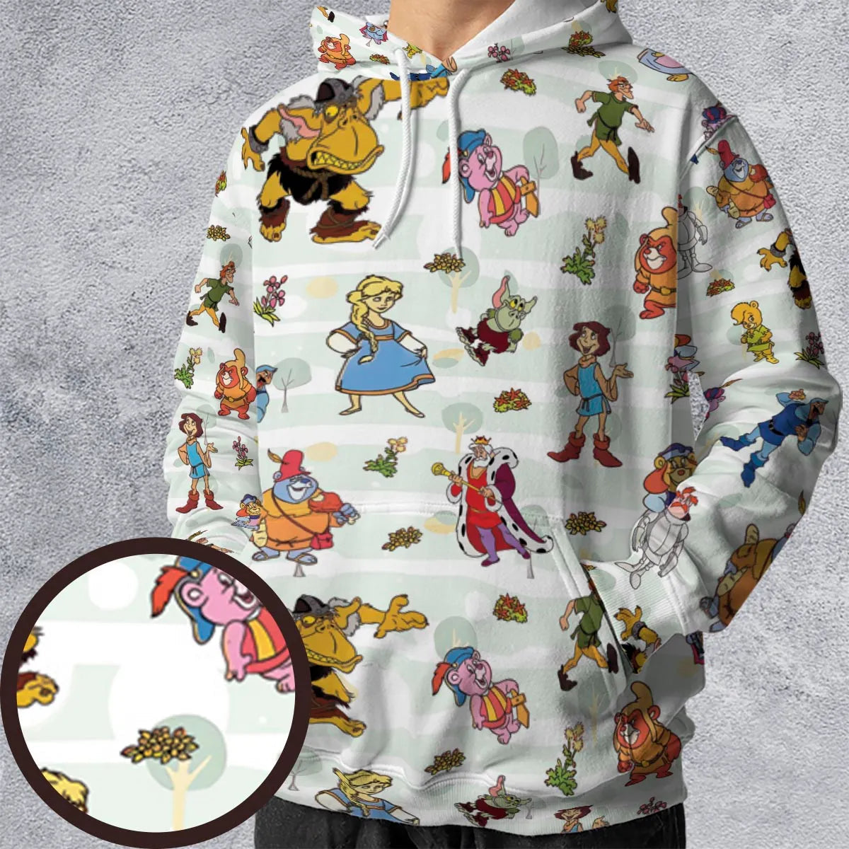 Full Print Hoodie - 3UQ4DJ8F