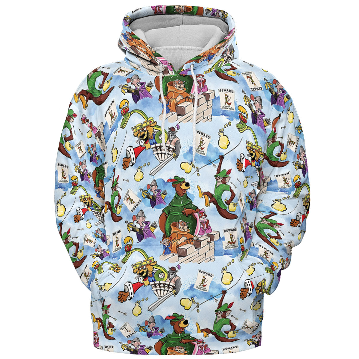 Full Print Hoodie - PWGZDWGK