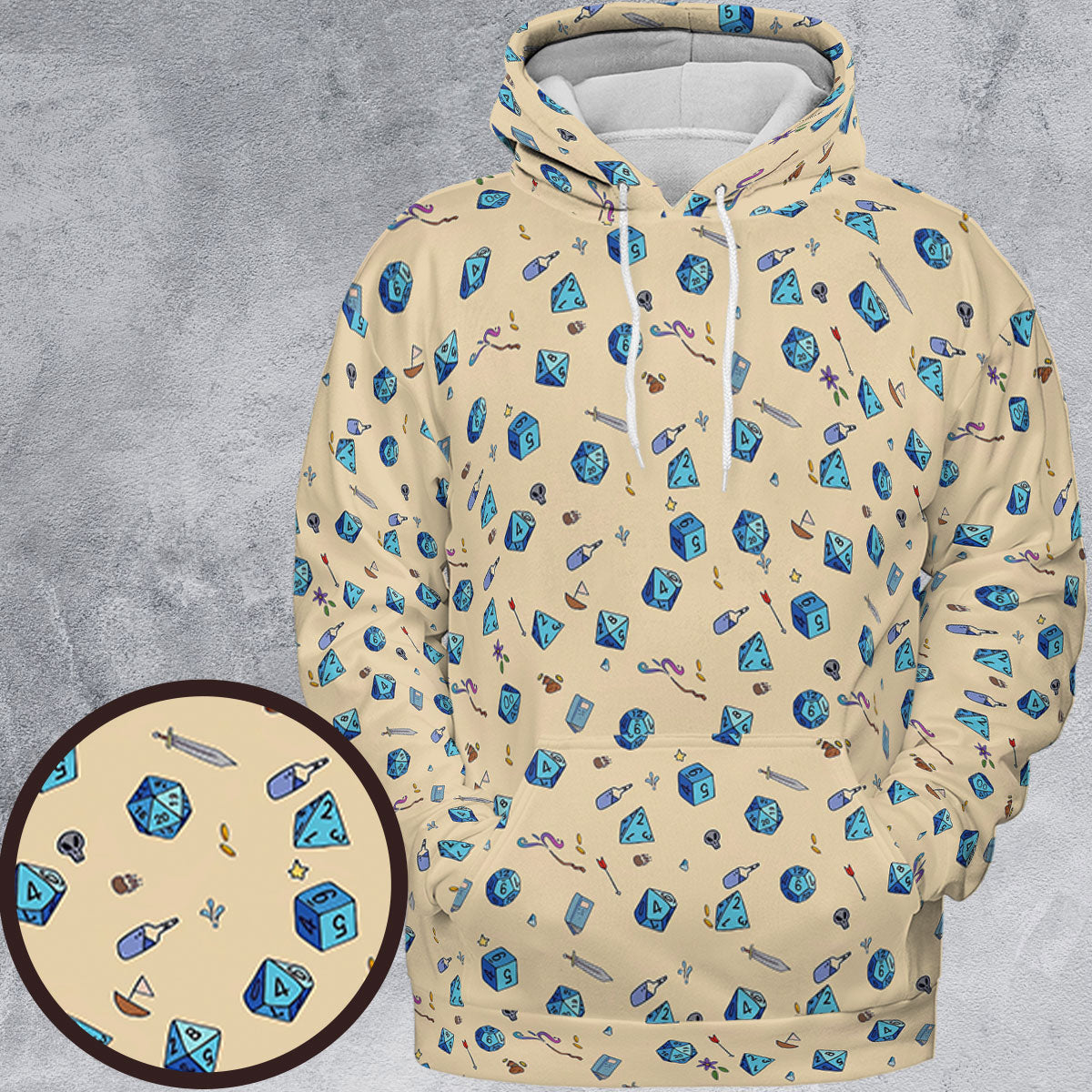 Full Print Hoodie - 9GR5V8LF