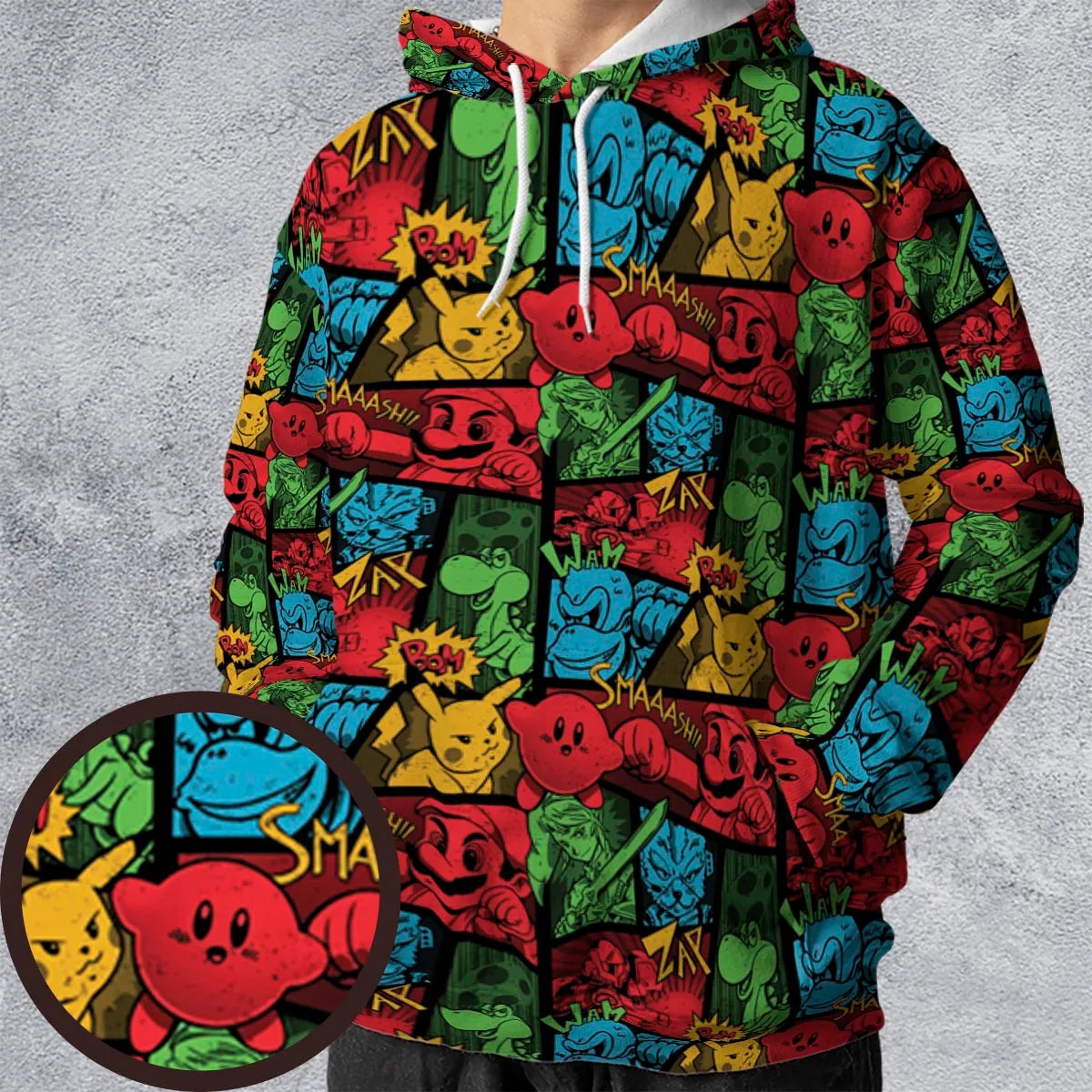 Full Print Hoodie - RCLWU3BK