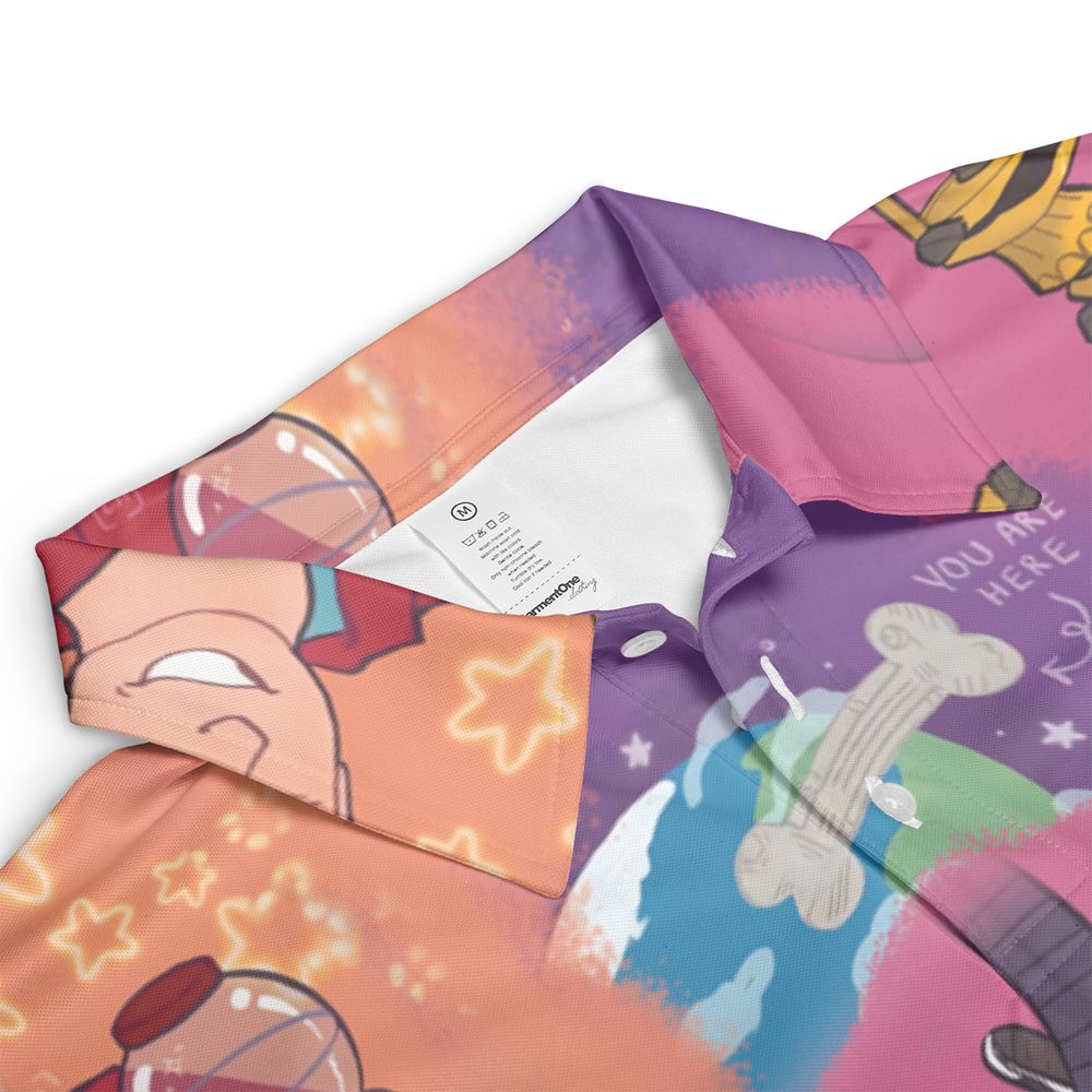 AOP Men/Women Polo Shirt - SHTUBB1B -  - 3