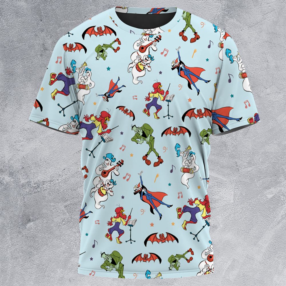 All-Over Print Unisex T-Shirt - V35MB243 -  - 3