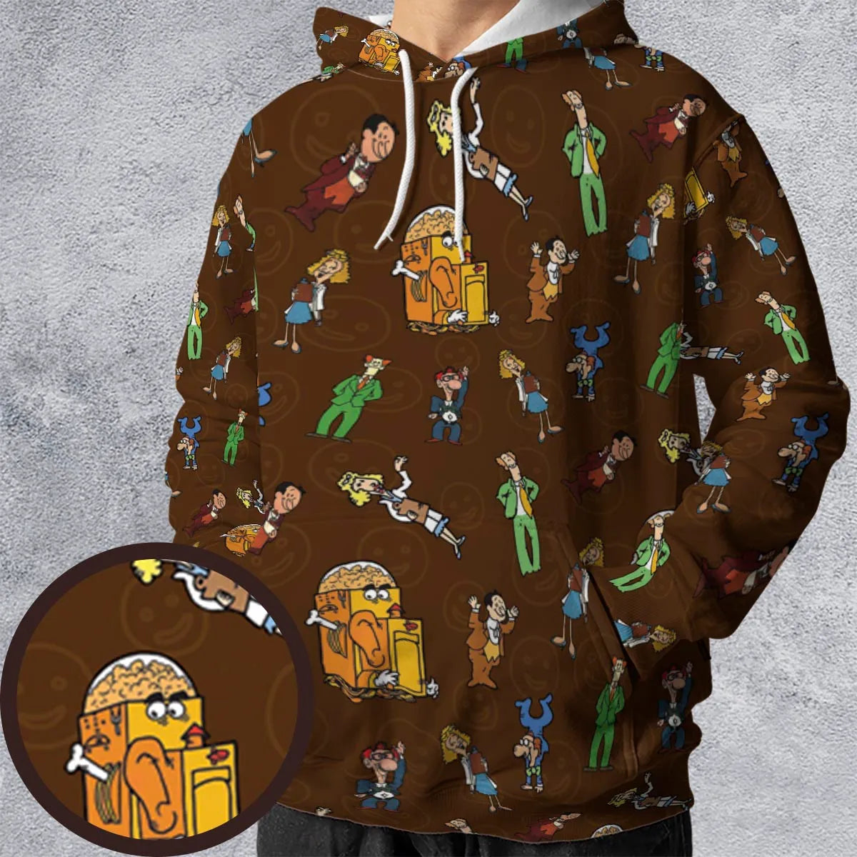 Full Print Hoodie - GAW51M9J