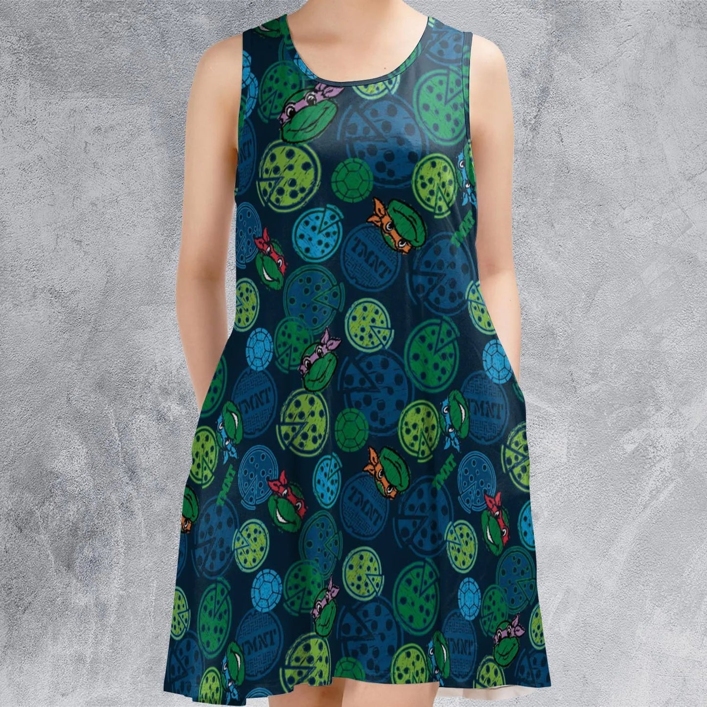 Casual Sleeveless Dress - DP7N9P1B