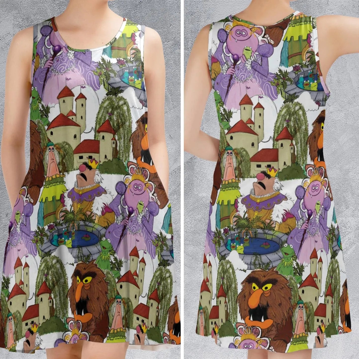Casual Sleeveless Dress - BFTDCYV5