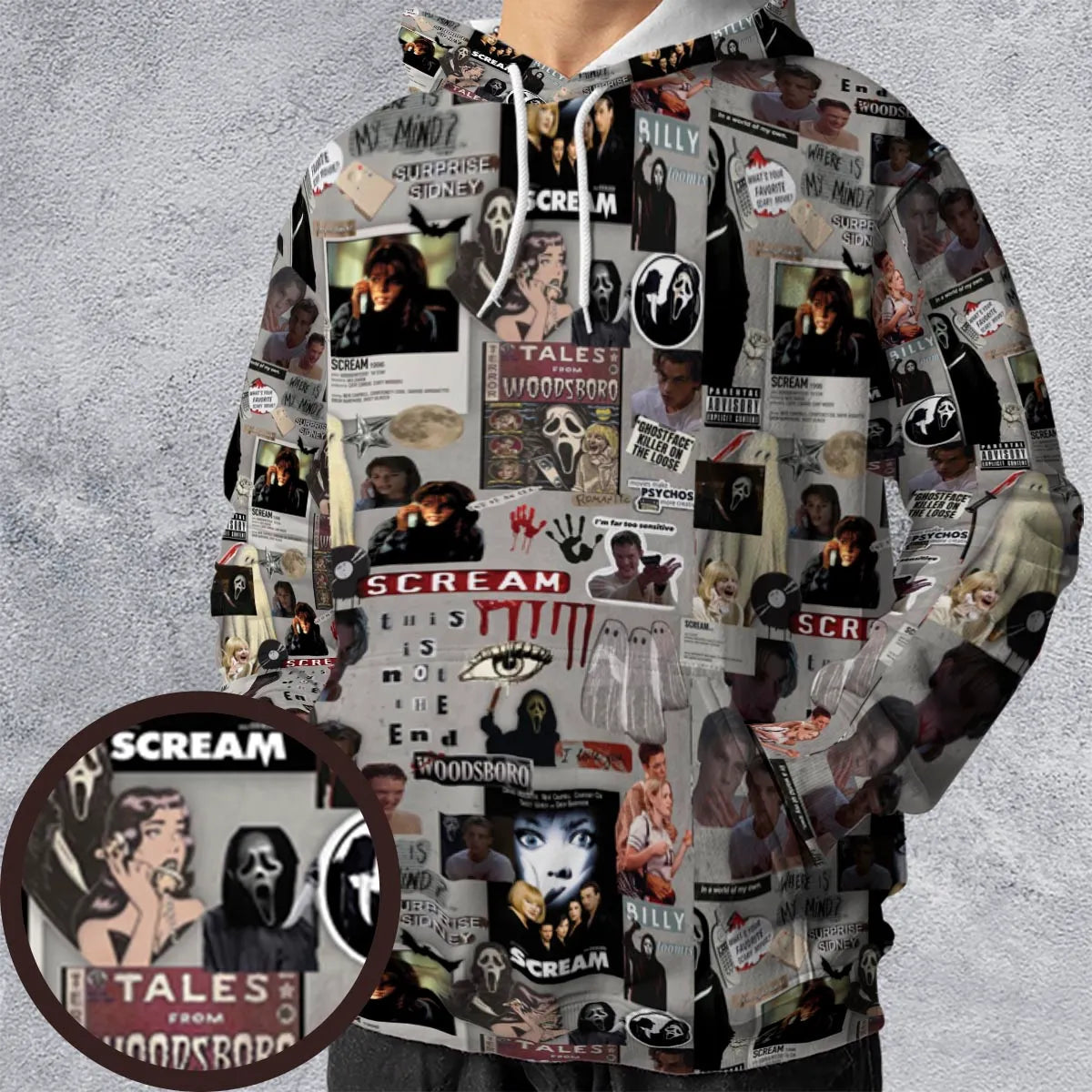 Full Print Hoodie - C4RH49Z7