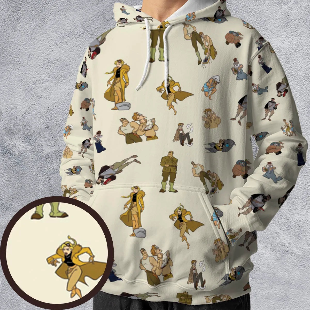 Full Print Hoodie - XEP347C7