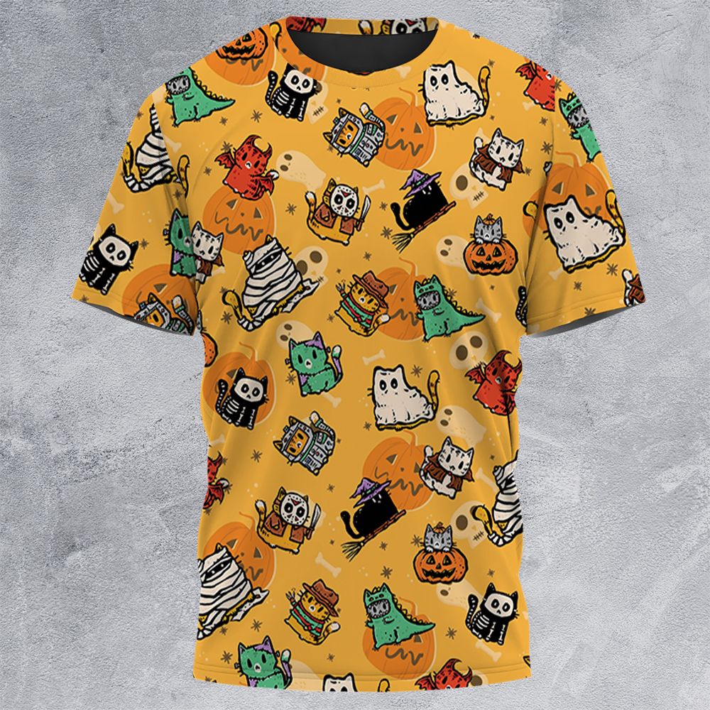 All-Over Print Unisex T-Shirt - PJTSFFLS -  - 3