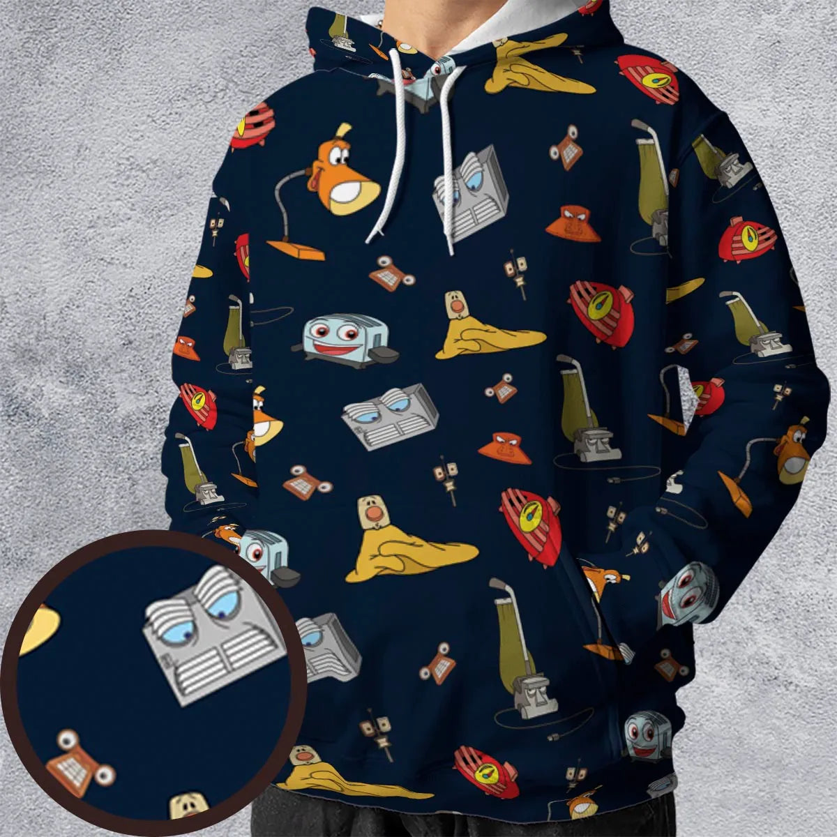 Full Print Hoodie - 17VUT4UG