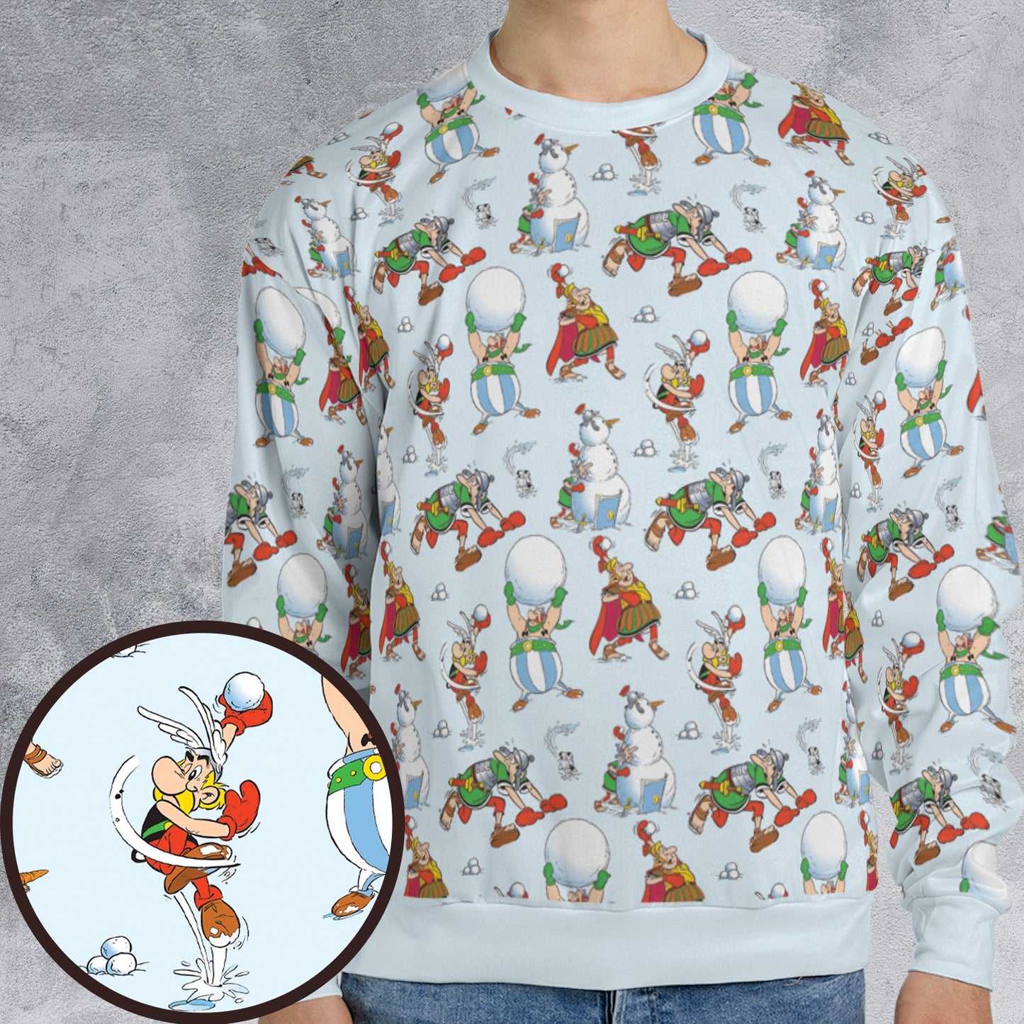 Full Print Sweatshirt - 5LKY1LFG