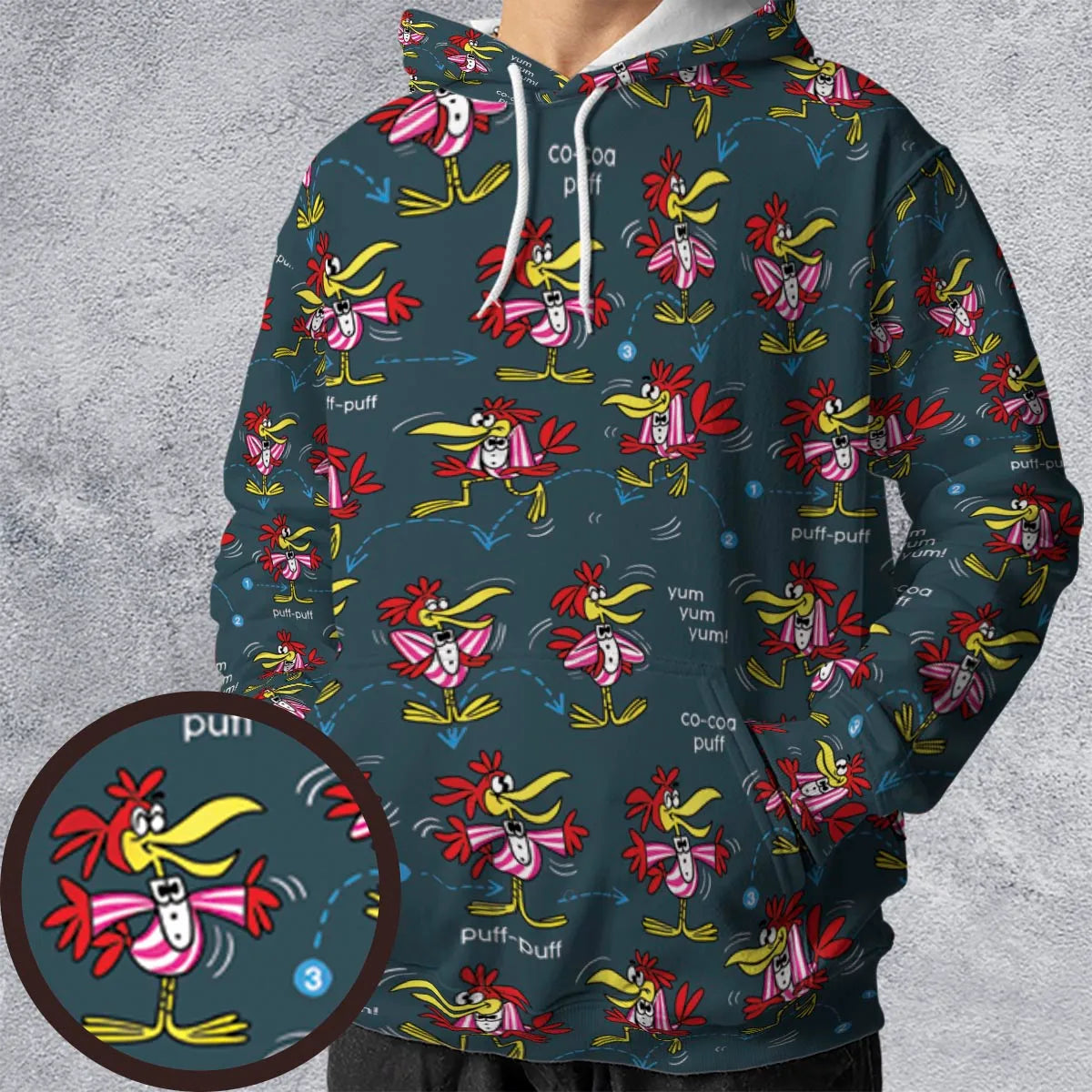 Full Print Hoodie - 2GHFXKM4