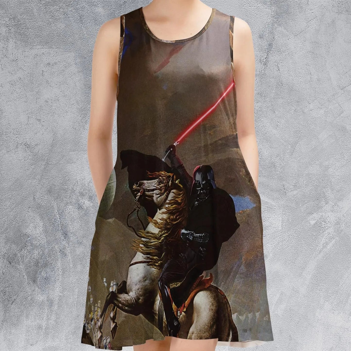 Casual Sleeveless Dress - EYRN4DUS