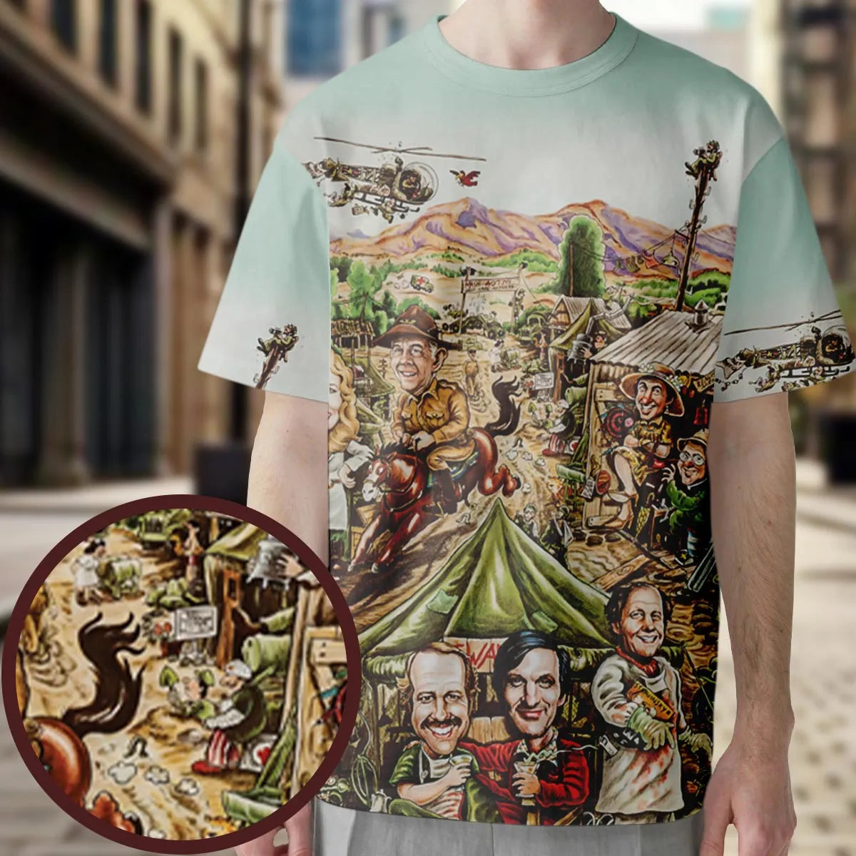Full Print T-Shirt - 652H7D8J