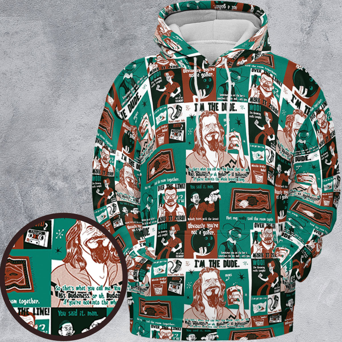 Full Print Hoodie - 4DVK3WEV