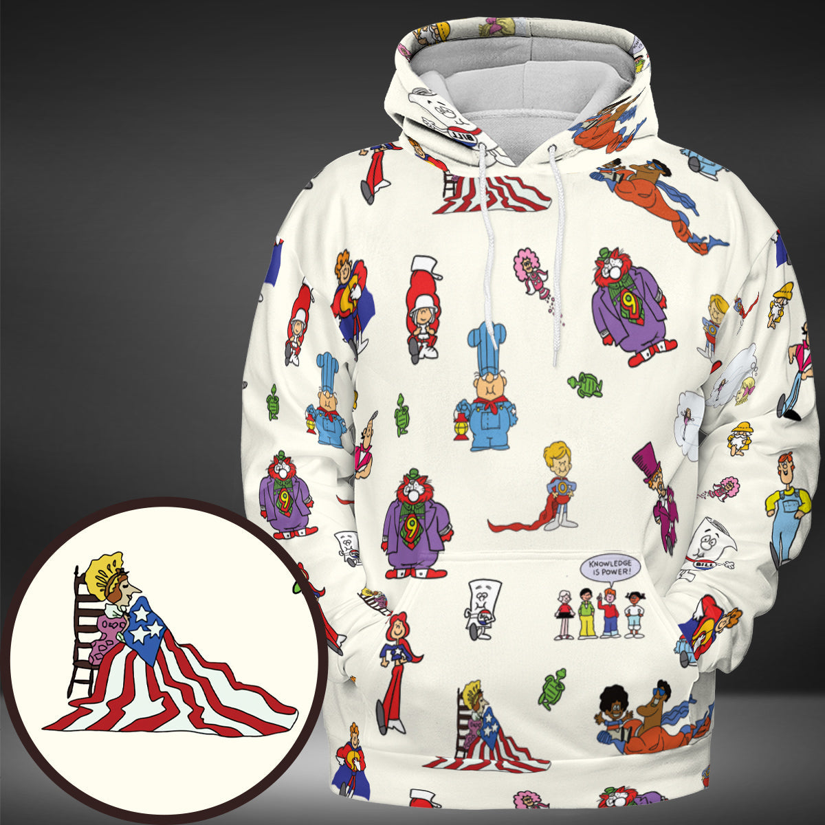 Full Print Hoodie - GC32Y5VD