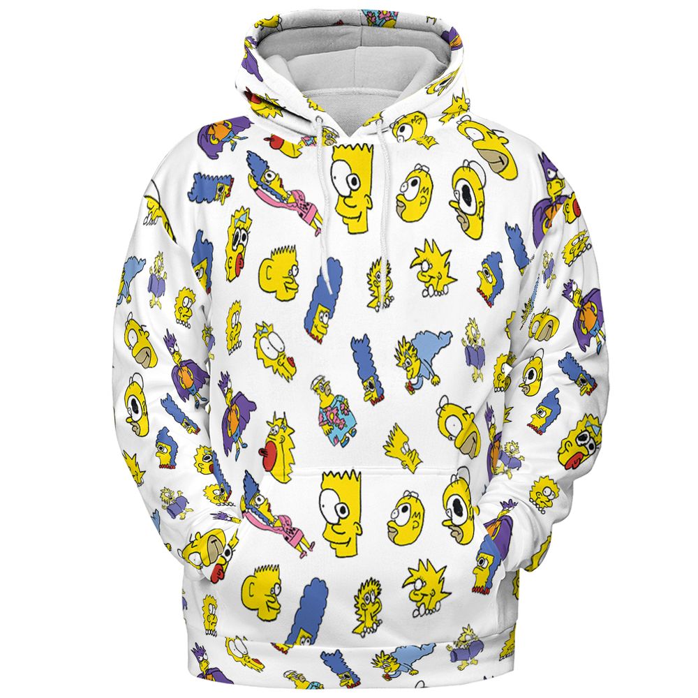 All-over Print Hoodie - D57SL6KX -  - 2