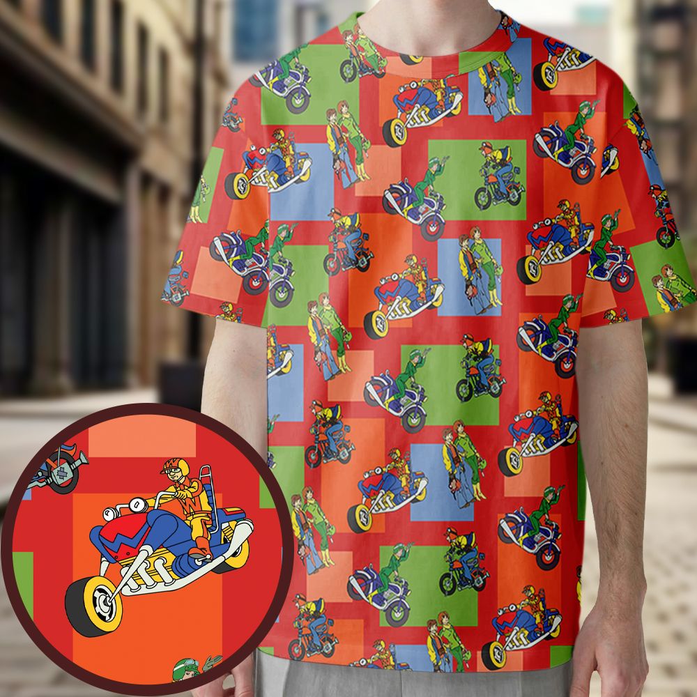 All-Over Print Unisex T-Shirt - H77PD16S -  - 1