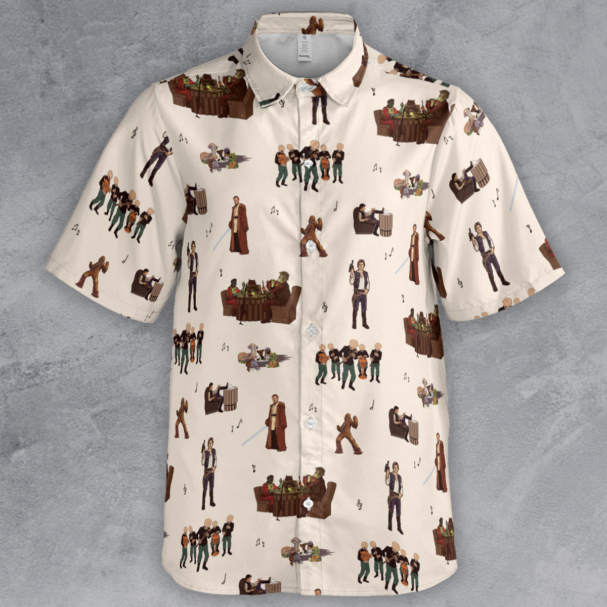 Short Sleeve Button Shirt - 5393QZB3